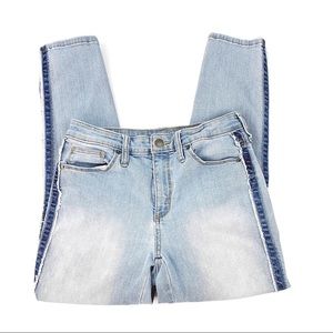 UNIVERSAL THREAD High Rise Skinny Jeans Raw Edge 4